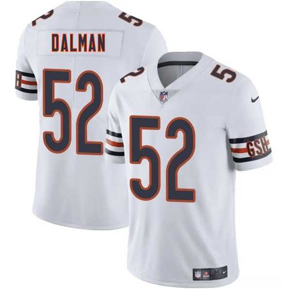Men & Women & Youth Chicago Bears #52 Drew Dalman White 2025 Vapor Stitched Jersey